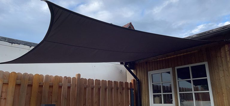 Custom Shade Sail photo review