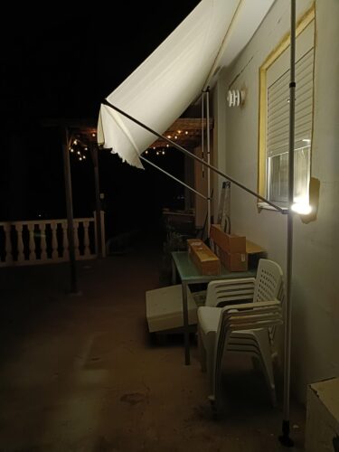 Outdoor Manual Retractable Awning – Waterproof & UV-Resistant Sunshade for Patio, Balcony, or Garden, Anthracite Grey photo review